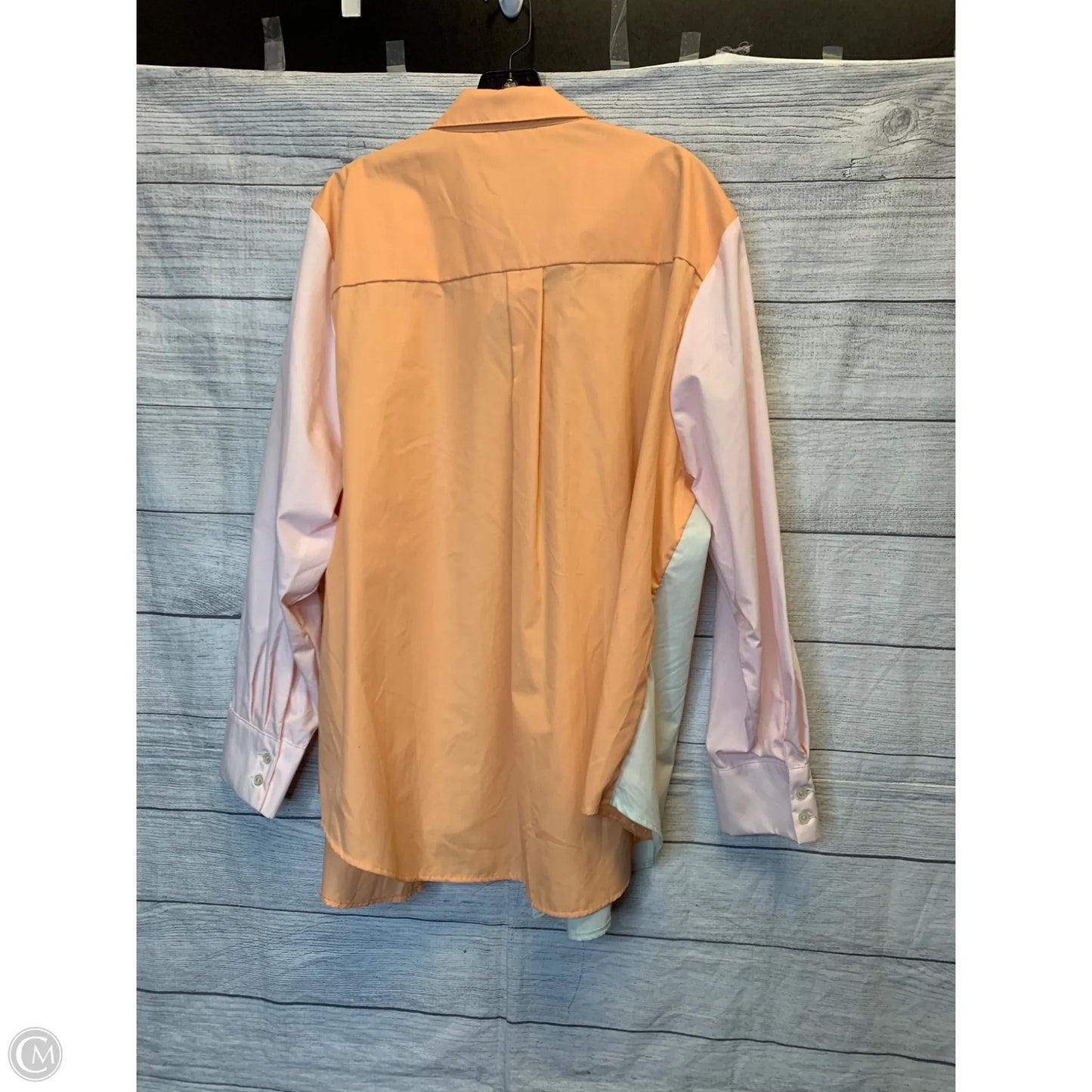 Top Long Sleeve By Rue 21 In Orange, Size: 3x