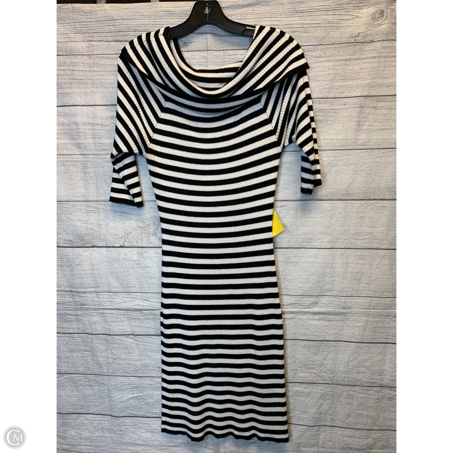 Dress Casual Midi By Charlotte Russe In Striped Pattern, Size: Xl