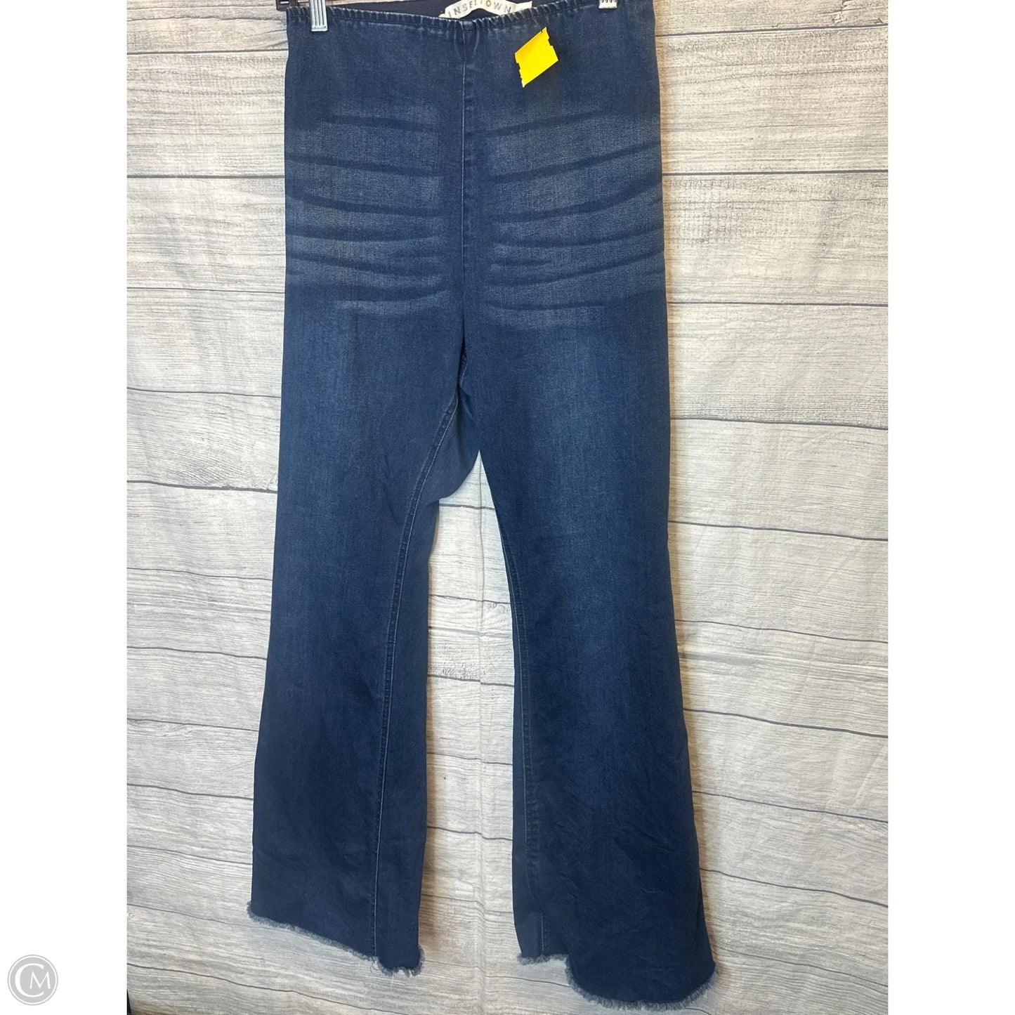 Jeans Flared By Tinseltown In Blue Denim, Size: 20