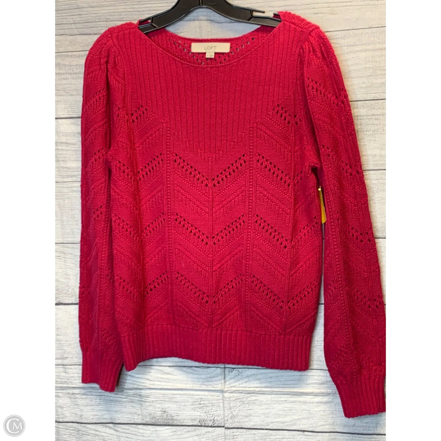 Sweater By Loft In Pink, Size: S