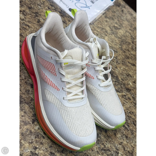 Shoes Athletic By Avia In Cream & Orange, Size: 8.5