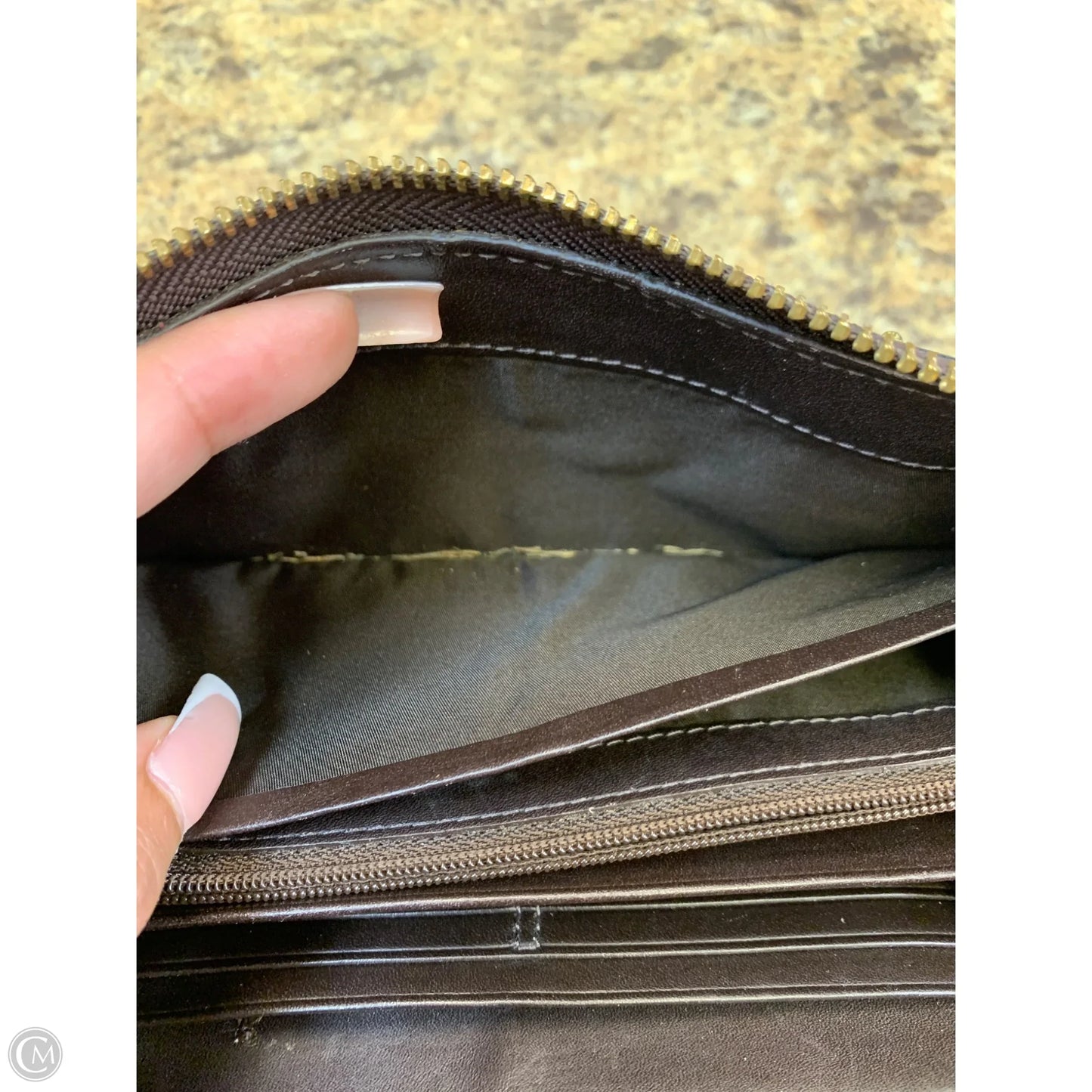 Wallet Designer By Coach, Size: Small