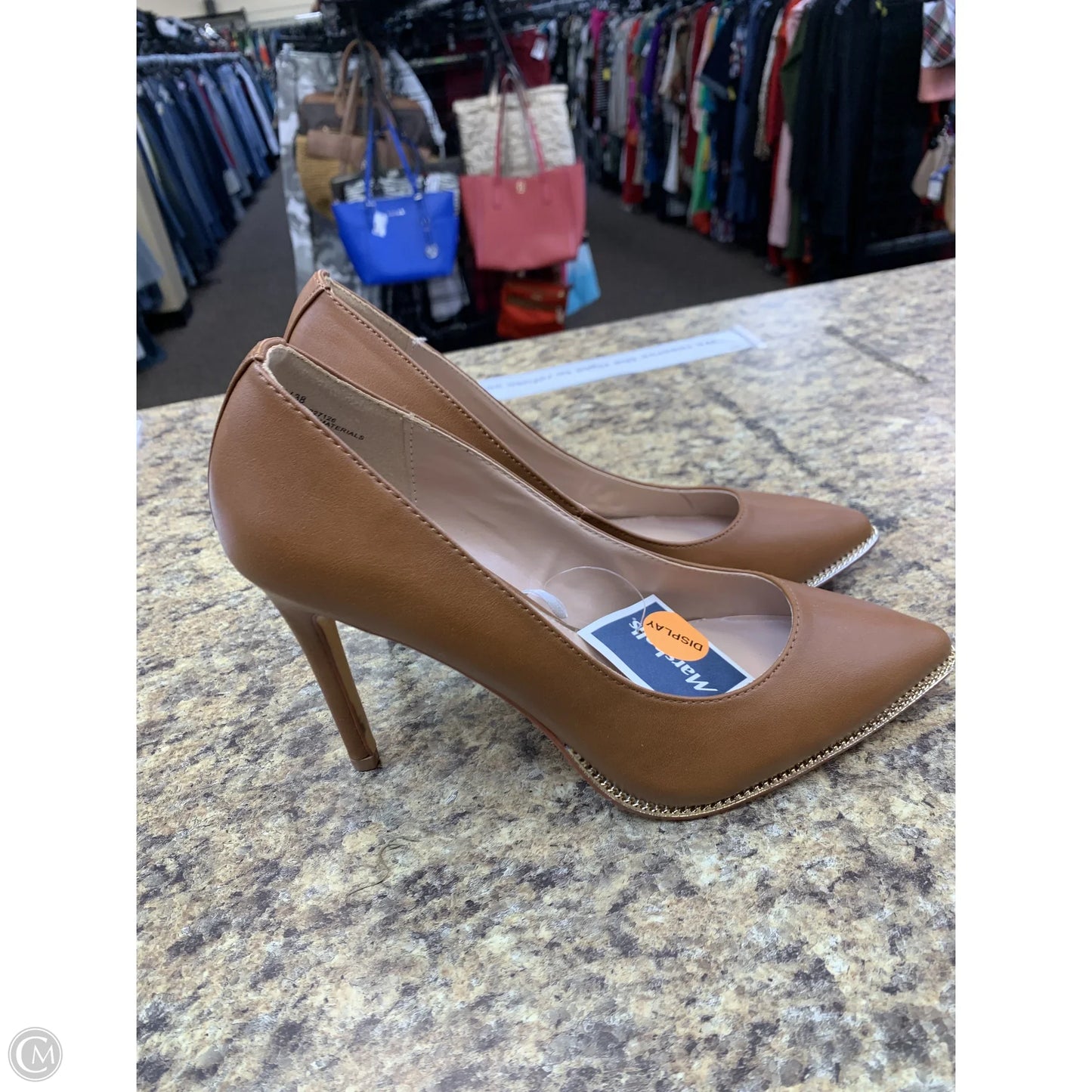 Shoes Heels Stiletto By Bcbgeneration In Tan, Size: 7.5