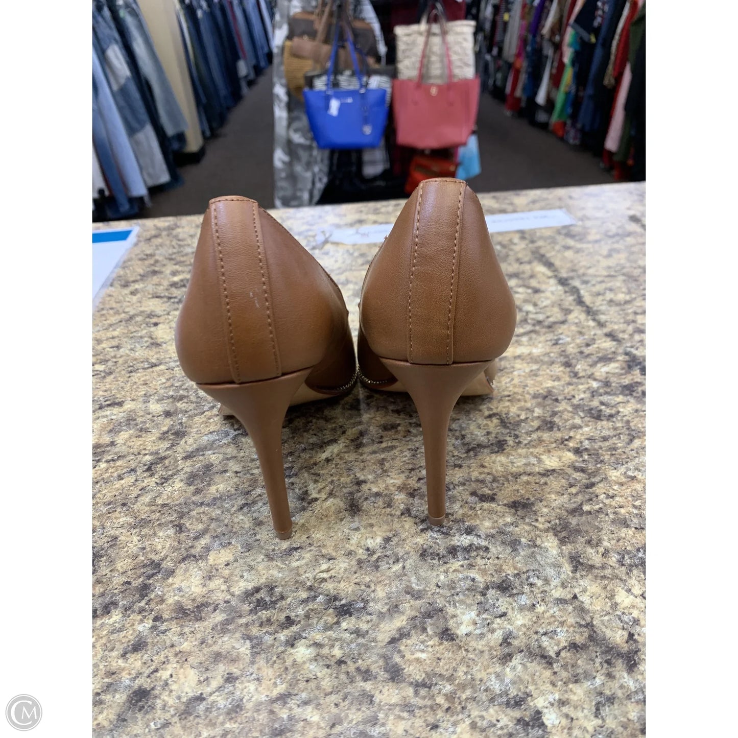 Shoes Heels Stiletto By Bcbgeneration In Tan, Size: 7.5