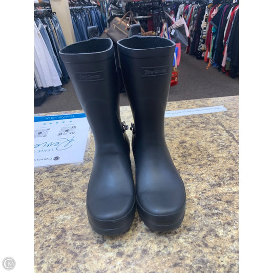 Boots Rain By Juicy Couture In Black, Size: 7