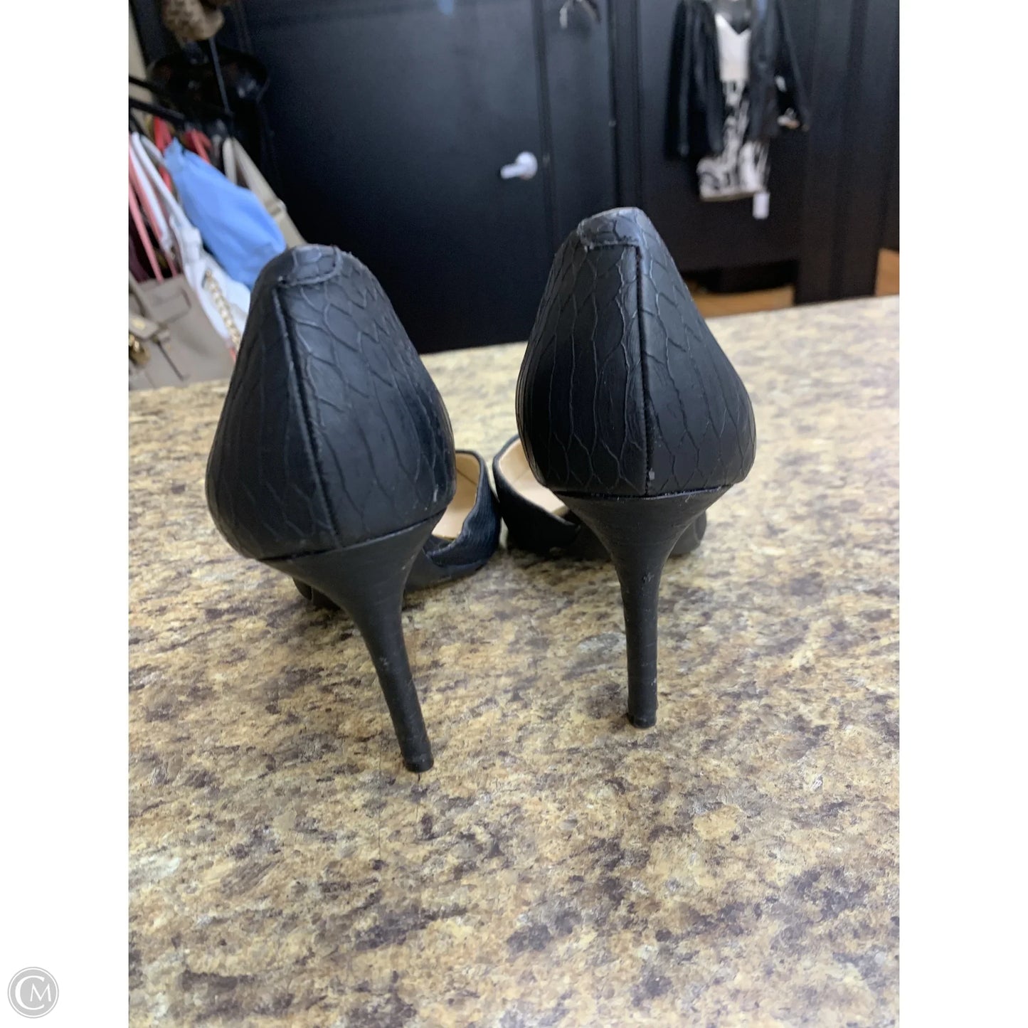 Shoes Heels Stiletto By Jessica Simpson In Black, Size: 9