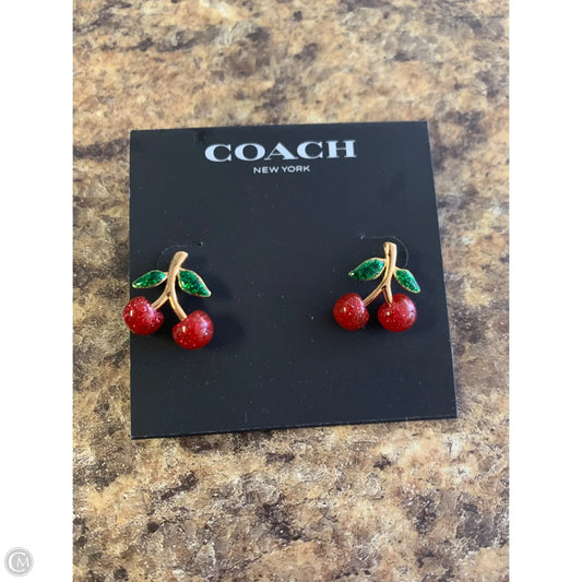 Earrings Designer By Coach
