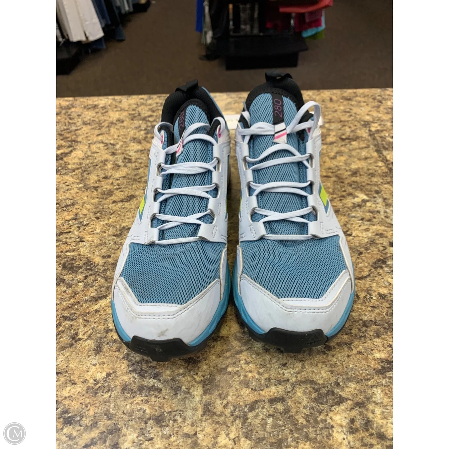 Shoes Athletic By Adidas In Blue, Size: 10