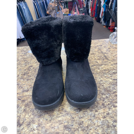 Boots Ankle Flats By Guess In Black, Size: 10