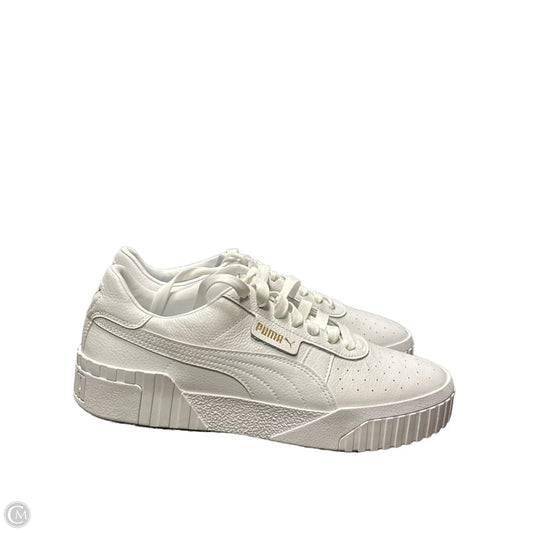 Shoes Athletic By Puma In White, Size: 10