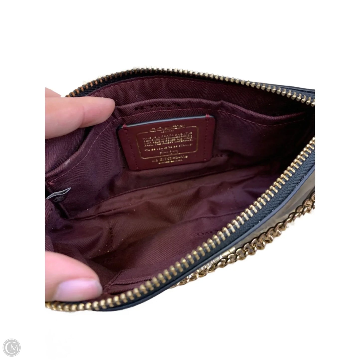 Handbag Designer By Coach, Size: Small