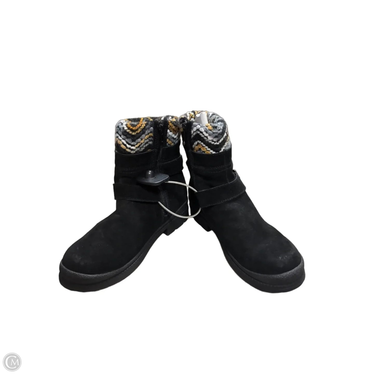 Boots Ankle Flats By Spring Step In Black, Size: 9