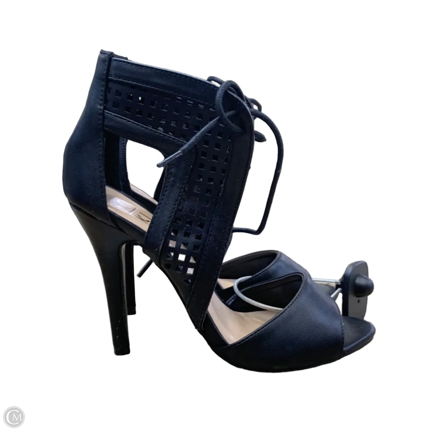 Shoes Heels Stiletto By Yoki In Black, Size: 6