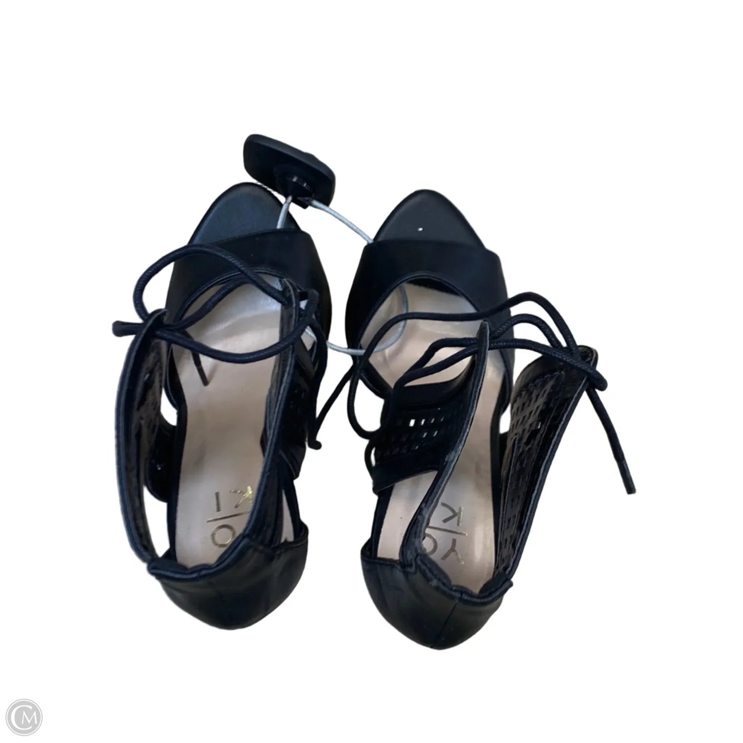 Shoes Heels Stiletto By Yoki In Black, Size: 6