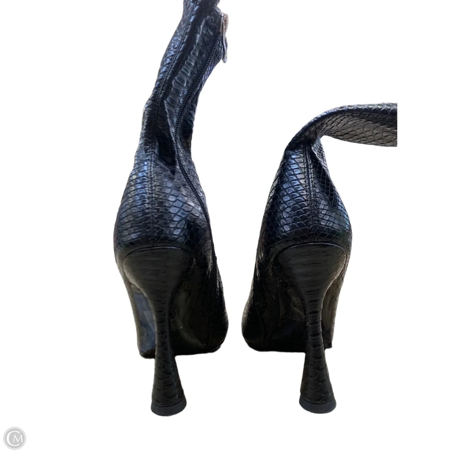 Boots Ankle Heels By Azalea Wang In Black, Size: 7.5