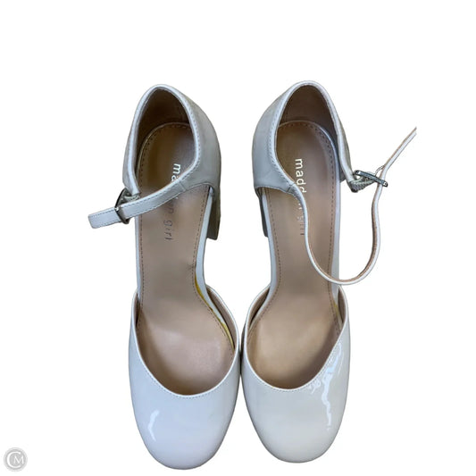 Shoes Heels Block By Madden Girl In Cream, Size: 8.5