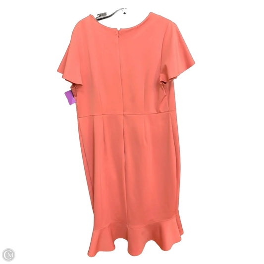 Dress Casual Midi By Lane Bryant In Pink, Size: 18