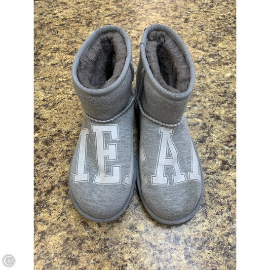 Boots Designer By Ugg In Grey, Size: 7