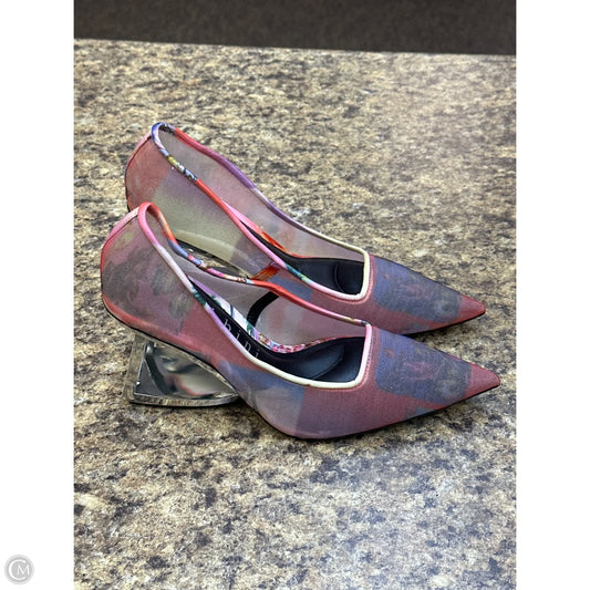 Shoes Heels Wedge By Gianni Bini In Multi-colored, Size: 8