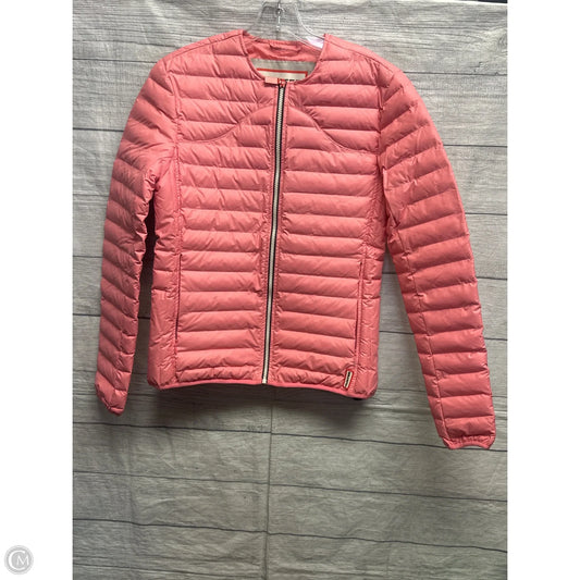Coat Puffer & Quilted By Hunter In Pink, Size: S