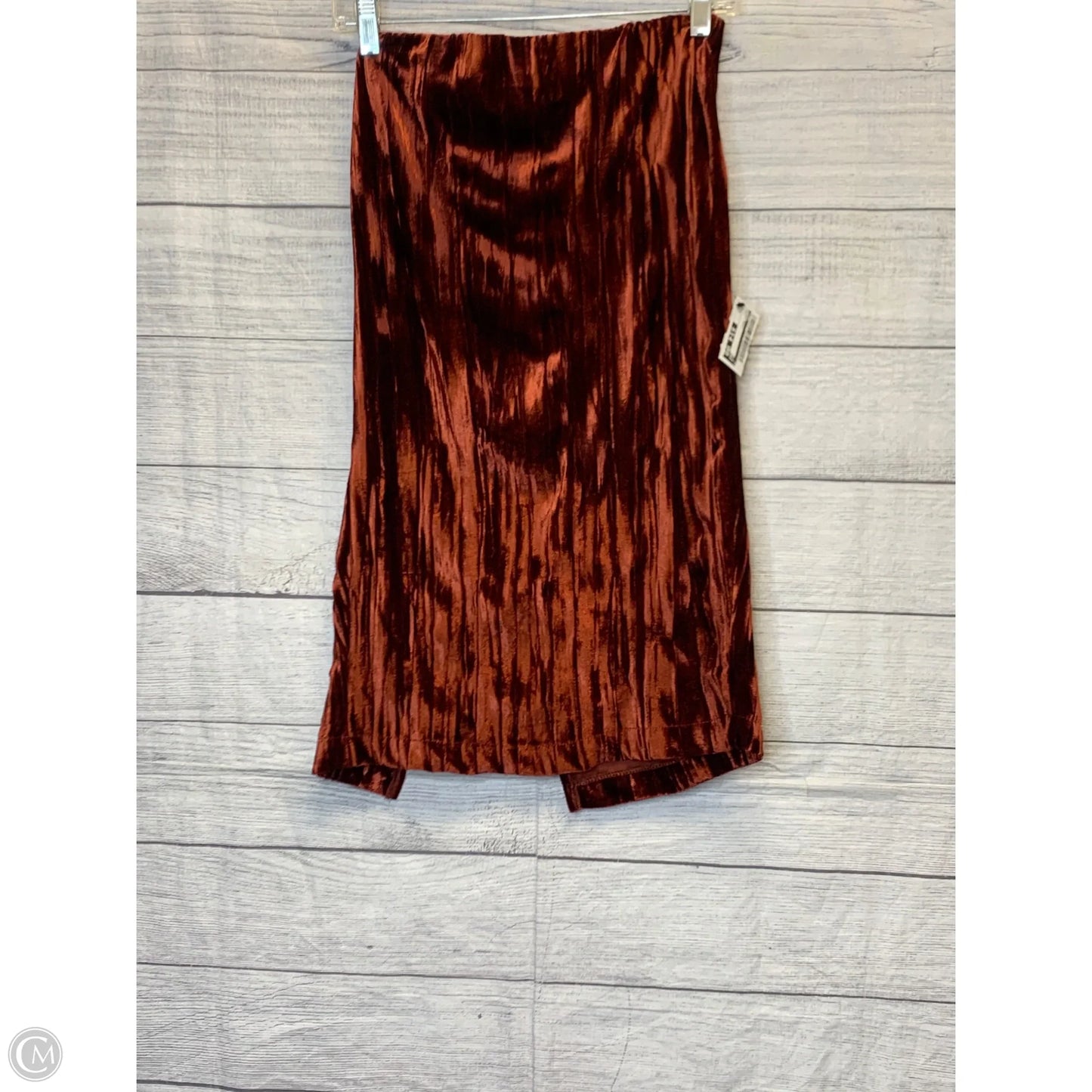 Skirt Maxi By Zara In Red, Size: S