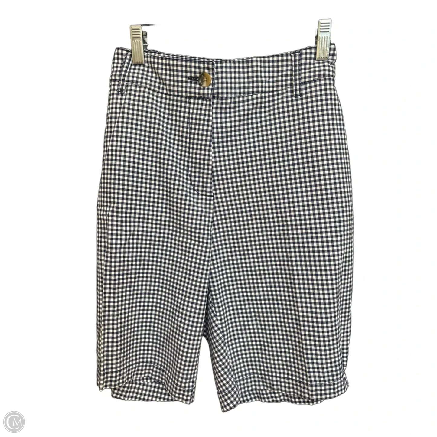 Shorts By Kim Rogers In Plaid Pattern, Size: 12