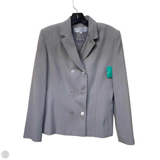 Blazer By Larry Levine In Beige, Size: 10