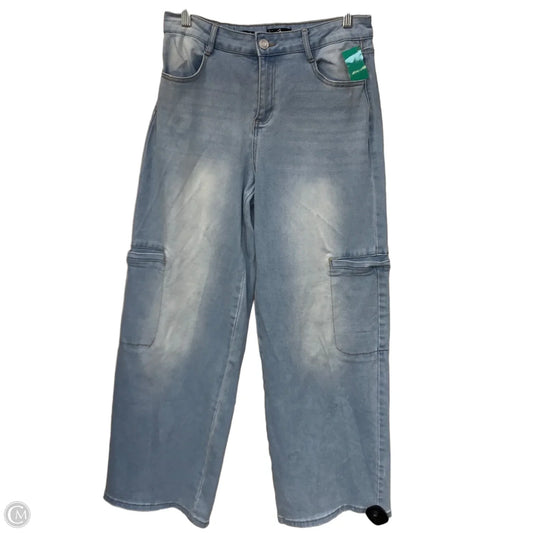 Jeans Flared By Clothes Mentor In Blue, Size: L