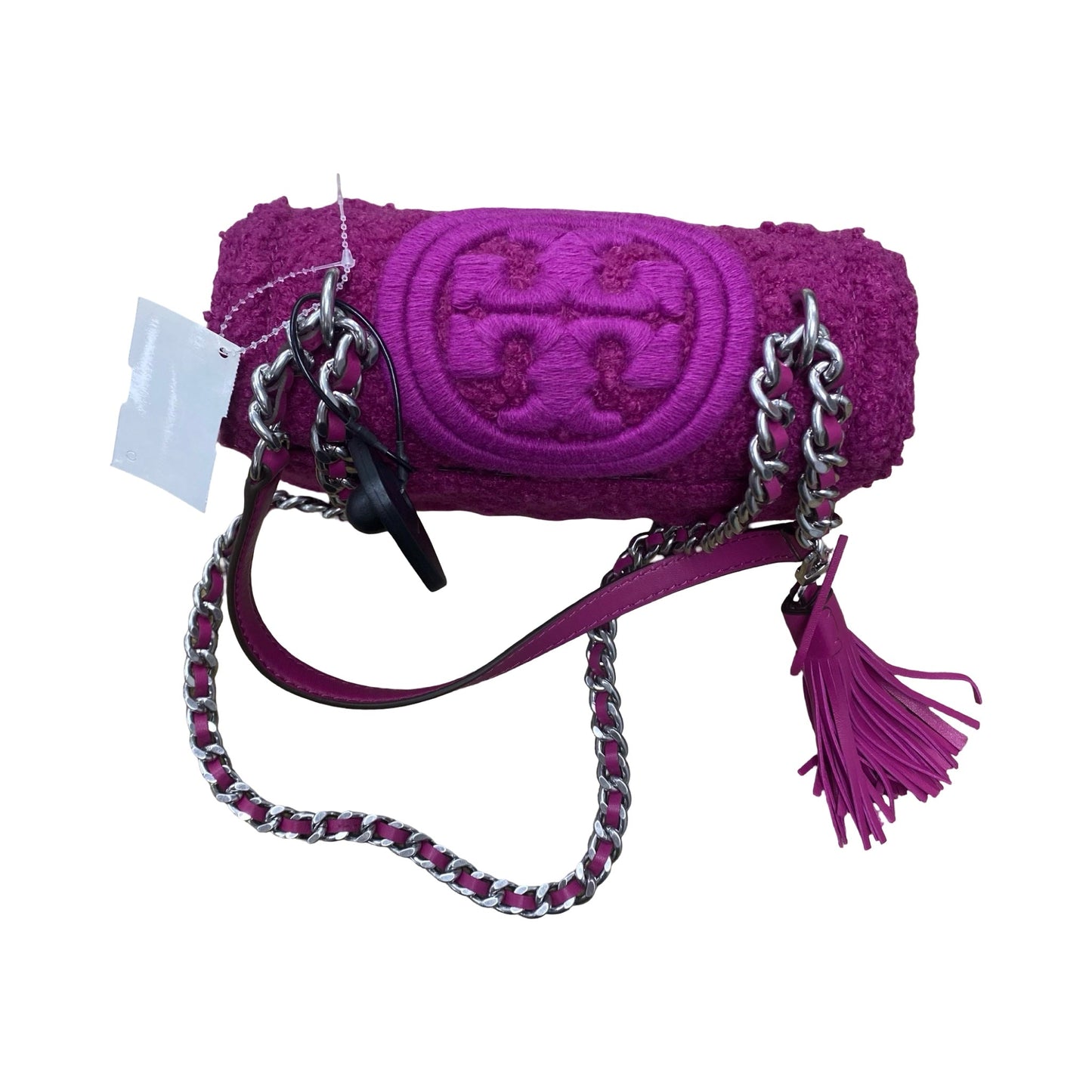 Handbag Designer By Tory Burch In Purple, Size:Small