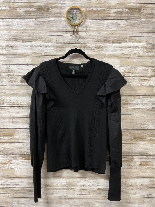Blouse Designer By Halston In Black, Size:L