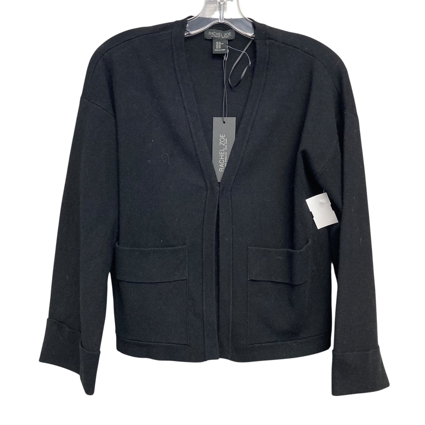 Sweater Cardigan By Rachel Zoe In Black, Size:Xs