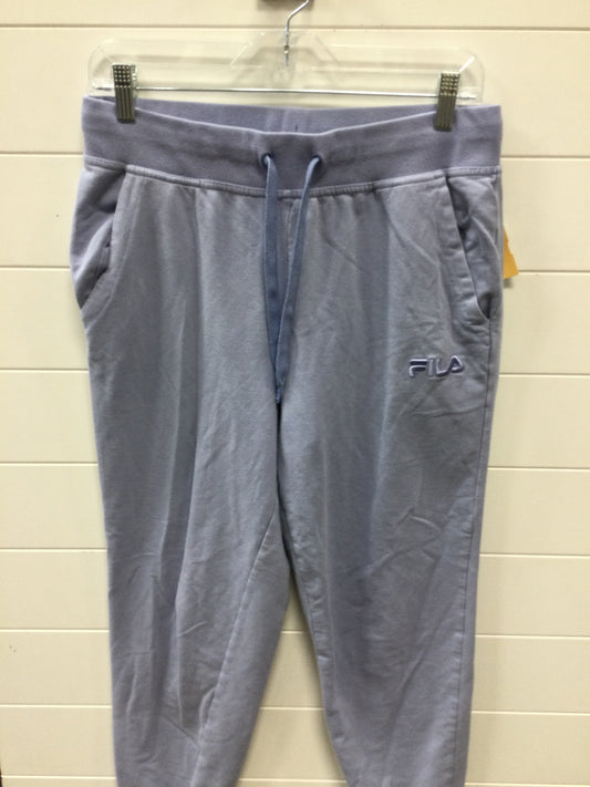 Athletic Pants By Fila In Purple, Size:M