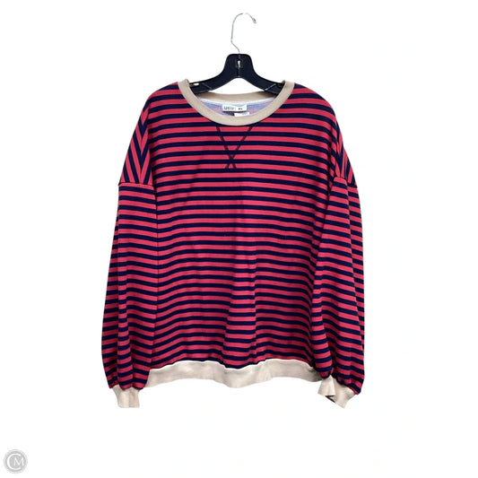 Top Long Sleeve By Clothes Mentor In Striped Pattern, Size: L