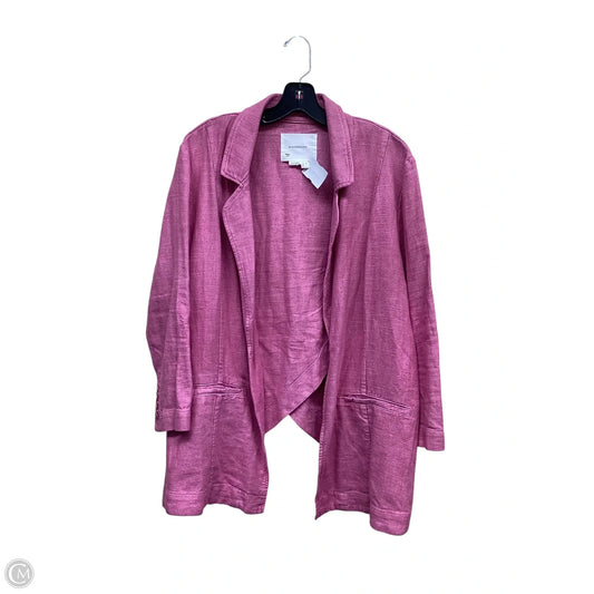 Blazer By Anthropologie In Pink, Size: 14