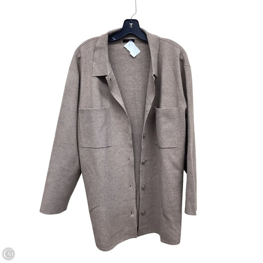 Jacket Other By Clothes Mentor In Tan, Size: L
