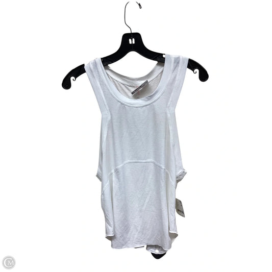 Top Sleeveless By Free People In White, Size: L