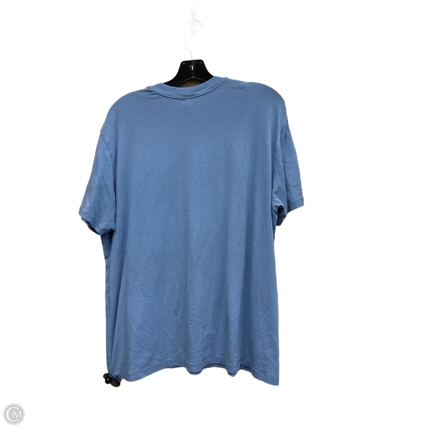 Top Short Sleeve By Skims In Blue, Size: Xl