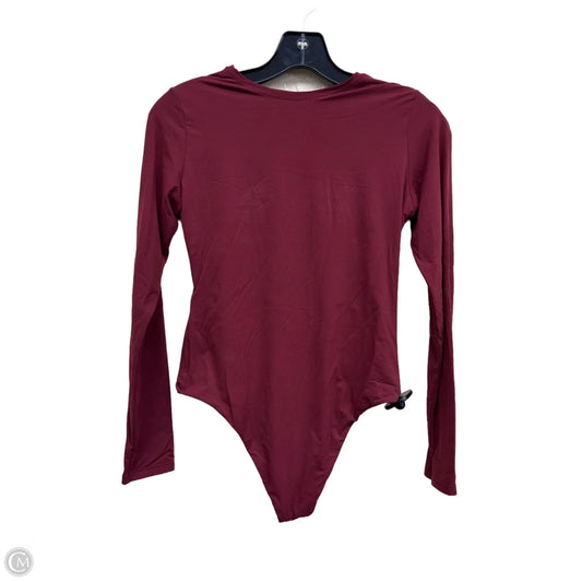 Bodysuit By Auden In Maroon, Size: M