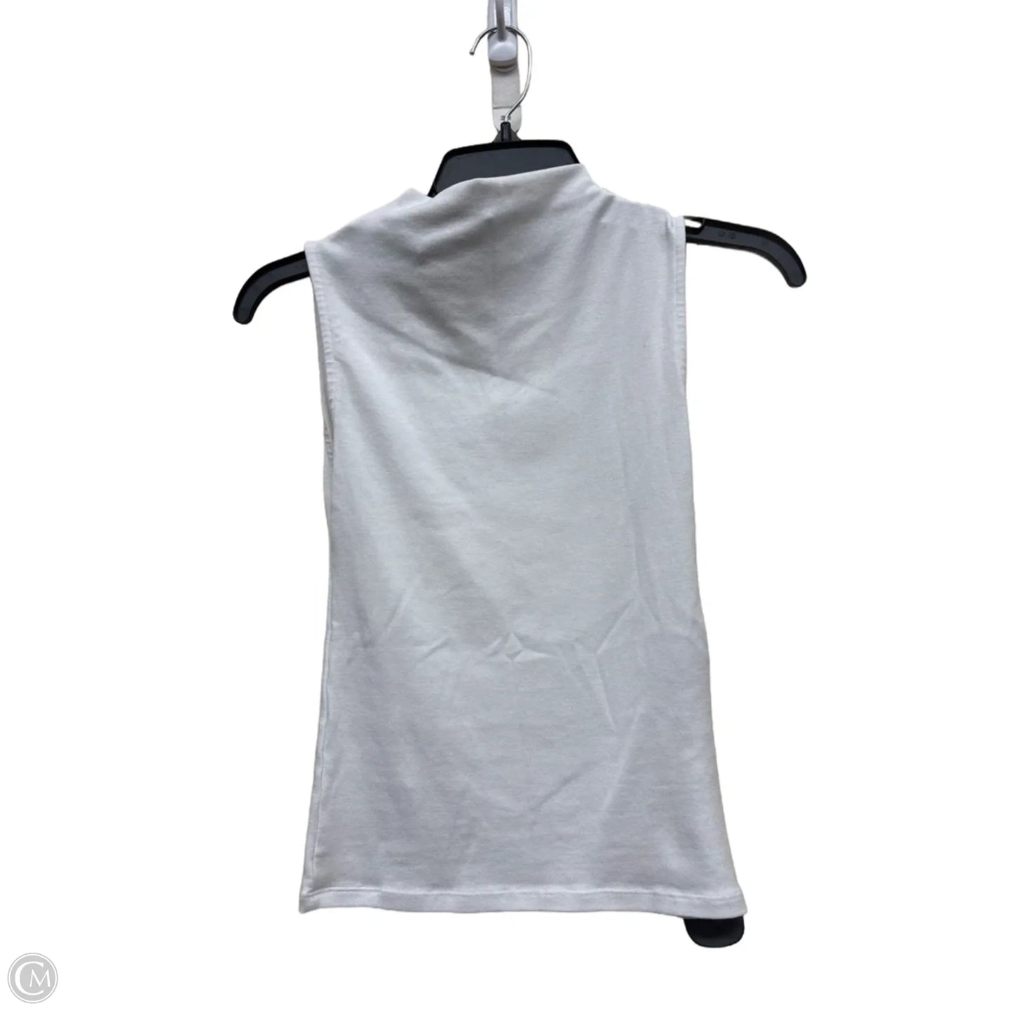 Top Sleeveless By Zara In White, Size: M
