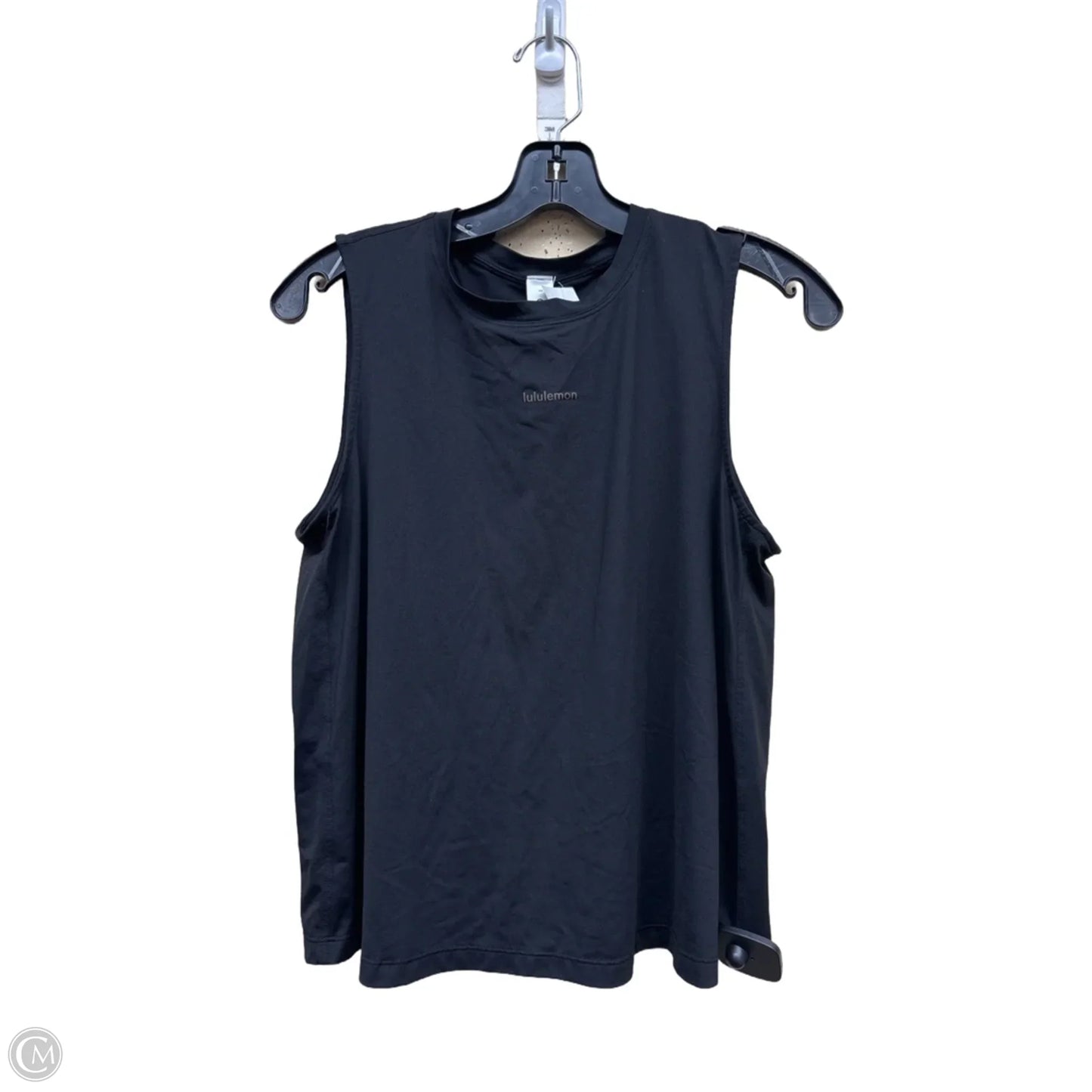 Athletic Tank Top By Lululemon In Black, Size: M