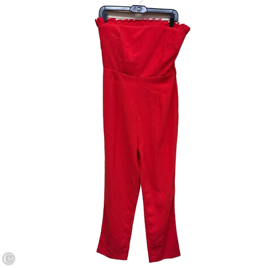 Jumpsuit By Clothes Mentor In Red, Size: M
