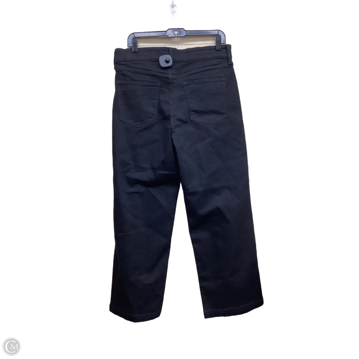 Jeans Wide Leg By St Johns Bay In Black, Size: 12