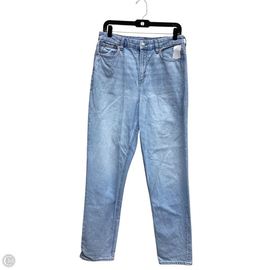 Jeans Straight By American Eagle In Blue Denim, Size: 10l