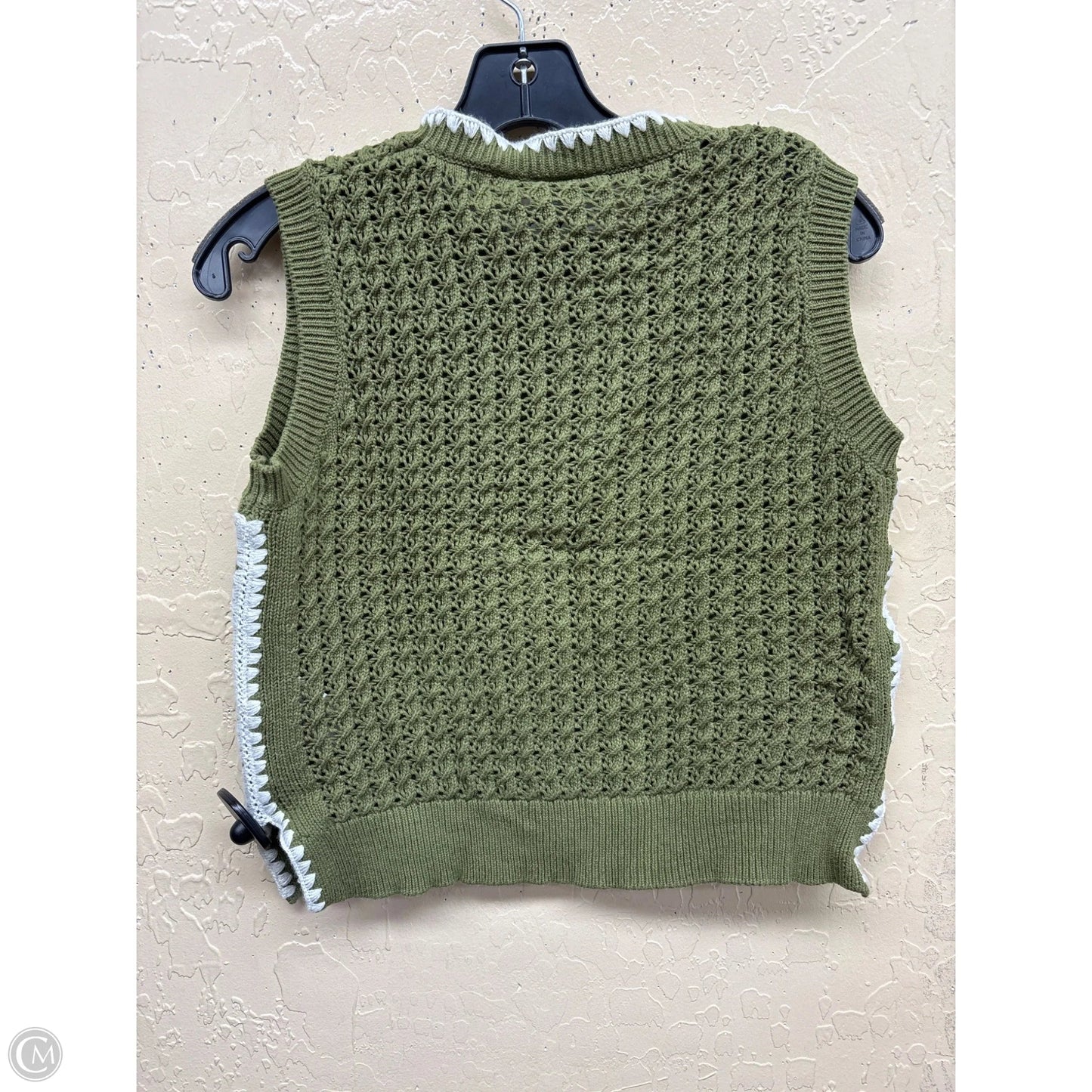 Top Sleeveless By Varley In Green, Size: Xs