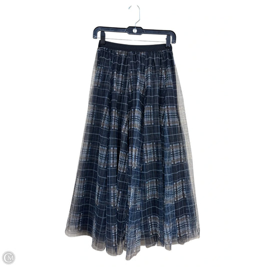 Skirt Maxi By Clothes Mentor In Plaid Pattern, Size: 0