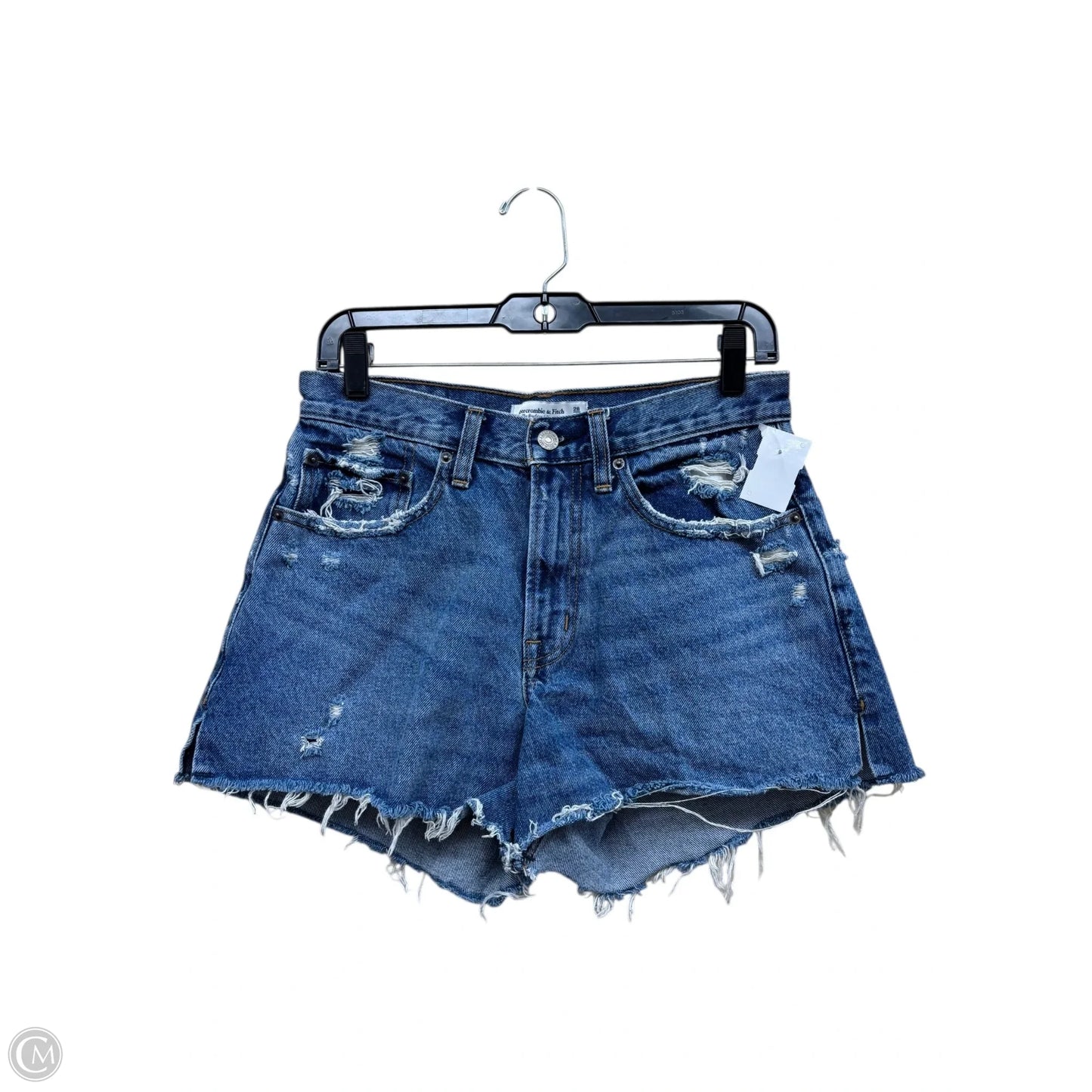 Shorts By Abercrombie And Fitch In Blue Denim, Size: 6