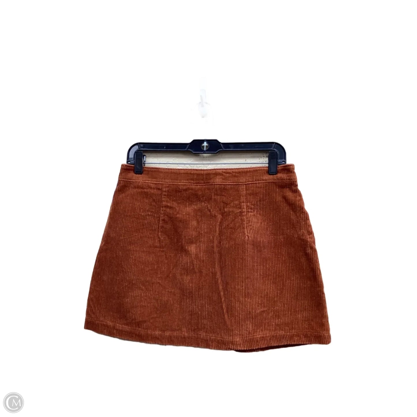 Skirt Mini & Short By Clothes Mentor In Bronze, Size: L