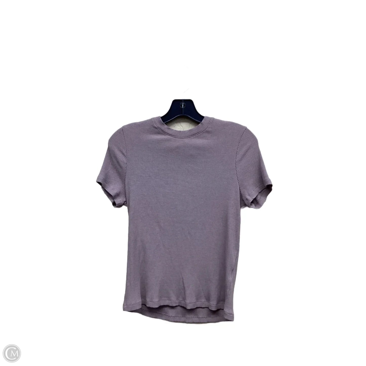 Top Short Sleeve By Prana In Mauve, Size: L