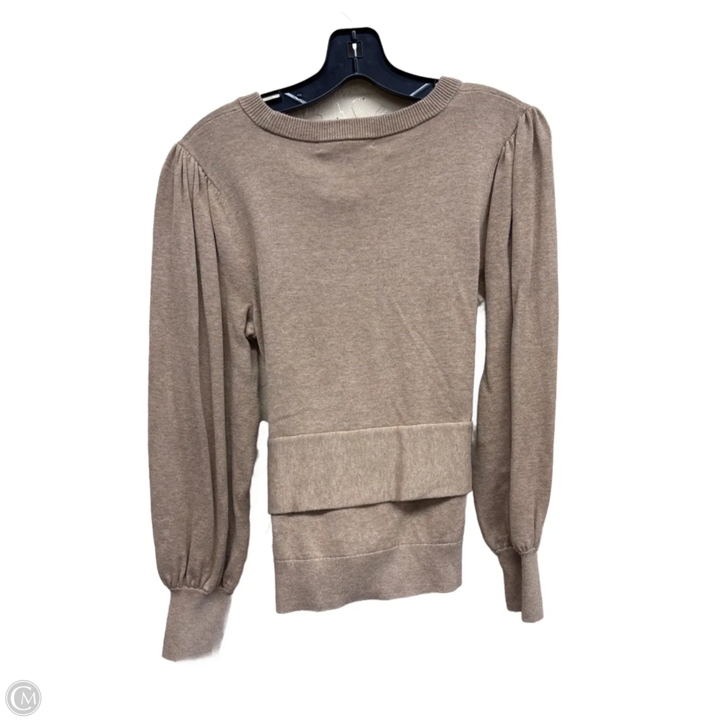 Top Long Sleeve By Lauren By Ralph Lauren In Brown, Size: Mp
