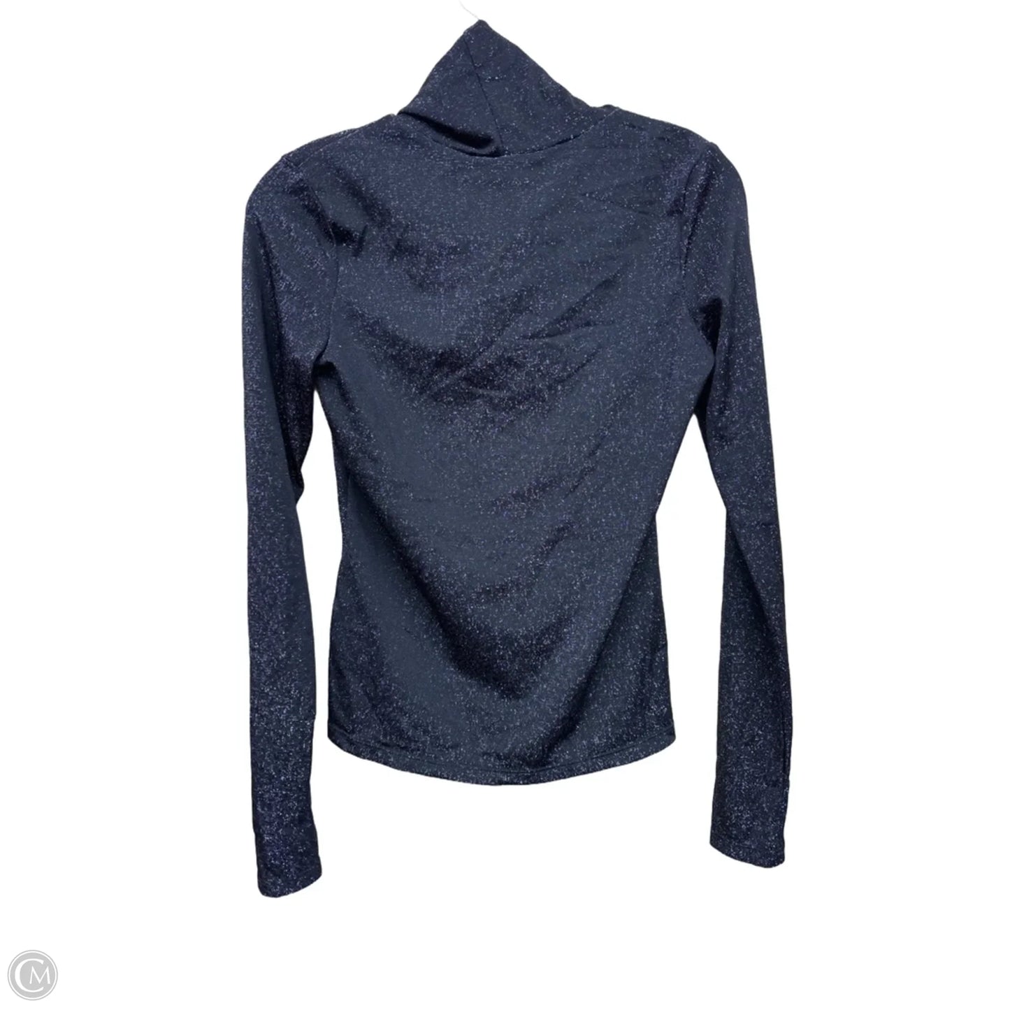 Top Long Sleeve By H&m In Black & Silver, Size: S